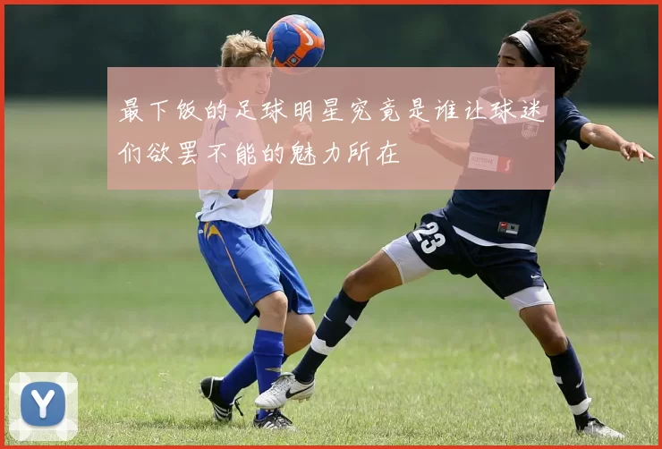 最下饭的足球明星究竟是谁让球迷们欲罢不能的魅力所在